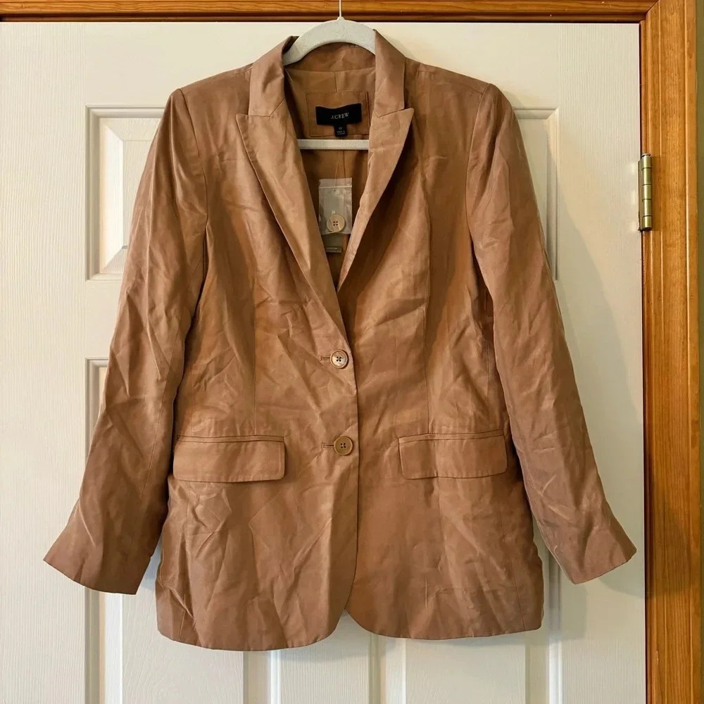 J. Crew Drapey Long Parke Blazer